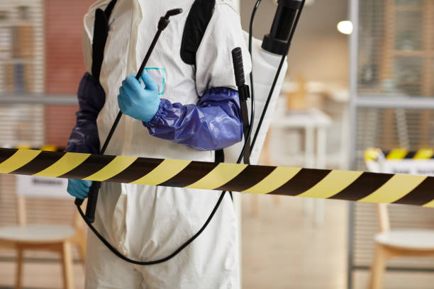 Professional Unattended Death Cleanup technician working in Forest, IN